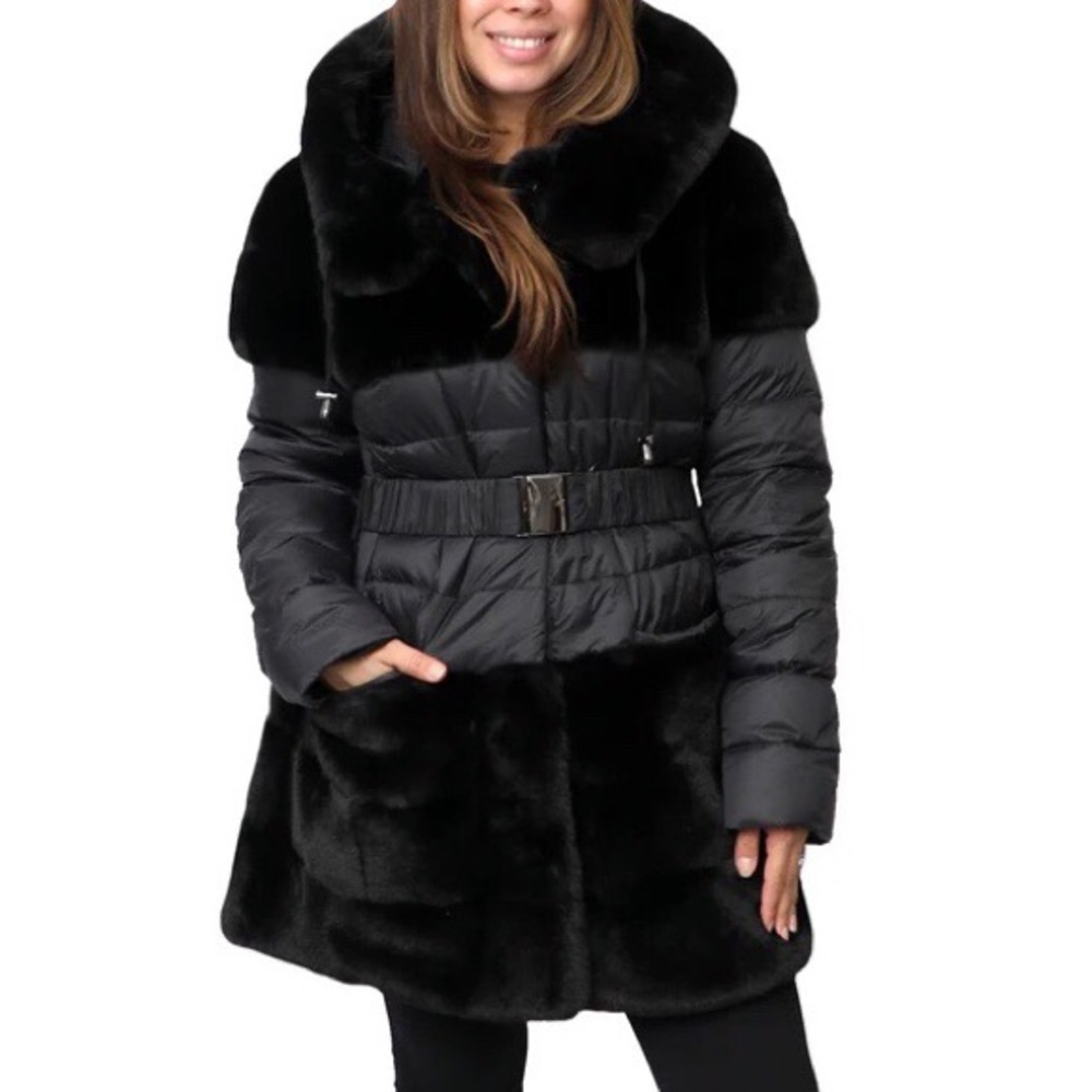 Bella fare faux fur jacket